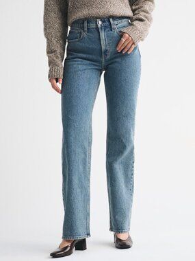 Abercrombie High Rise 90s Relaxed Jean Medium